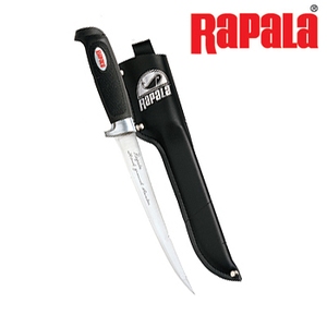 Rapala(ラパラ) フィレナイフ ソフトグリップ シース＆シャープナー付 刃１５ｃｍ ６インチ BP706SH1