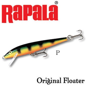 Rapala(ラパラ) オリジナルフローター（Ｏｒｉｇｉｎａｌ Ｆｌｏａｔｅｒ） １８０ｍｍ Ｐ（パーチ）