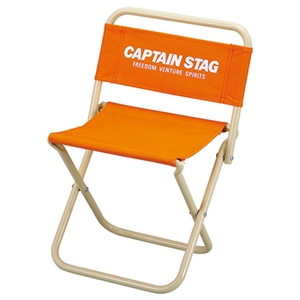 ＜ナチュラム＞ 49％ＯＦＦ キャプテンスタッグ(CAPTAIN STAG) パレット レジャーチェア 中 オレンジ M-3925