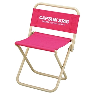 キャプテンスタッグ(CAPTAIN STAG) パレット レジャーチェア 中 ピンク M-3926