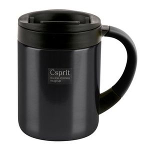 キャプテンスタッグ(CAPTAIN STAG) シーエスプリ ダブルステンレスマグカップ ２８０ｍｌ ブラック M-5370