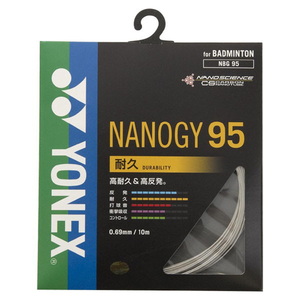 20%OFF ヨネックス(YONEX) ナノジー９５ １０ｍ ２４（シルバーグレー） YNX-NBG95の画像