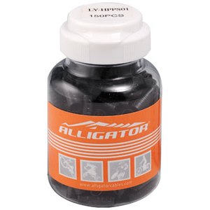 ALLIGATOR(アリゲーター) ４ｍｍ樹脂シールドアウターキャップ ＬＹ-ＨＰＰＳ０１ ブラック