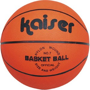 34%OFF Kaiser(カイザー) キャンパスバスケットボール ７号 KW-496の画像