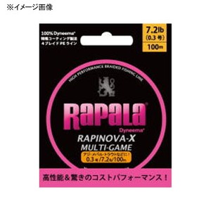 Rapala(ラパラ) ラピノヴァ・エックス マルチゲーム １００ｍ ０．４号／８．８ｌｂ ピンク RLX100M04PK