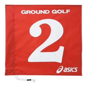 20%OFF アシックス(asics) 旗１色タイプ ２ ２３（レッド） GGG065画像