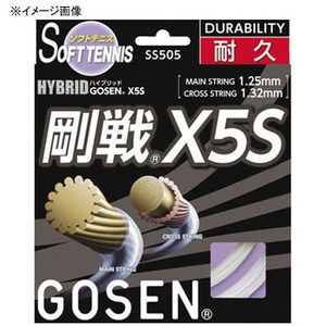 20%OFF ゴーセン(GOSEN) 剛戦Ｘ５Ｓ （２０）レッド GOS-SS505の画像