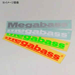 メガバス(Megabass) カッティングステッカー ３０ｃｍ ホワイト