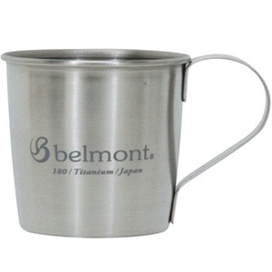 ＜ナチュラム＞ 10％ＯＦＦ ベルモント(Belmont) チタンシングルマグ１８０ ｌｏｇｏ １８０ｍｌ BM-303