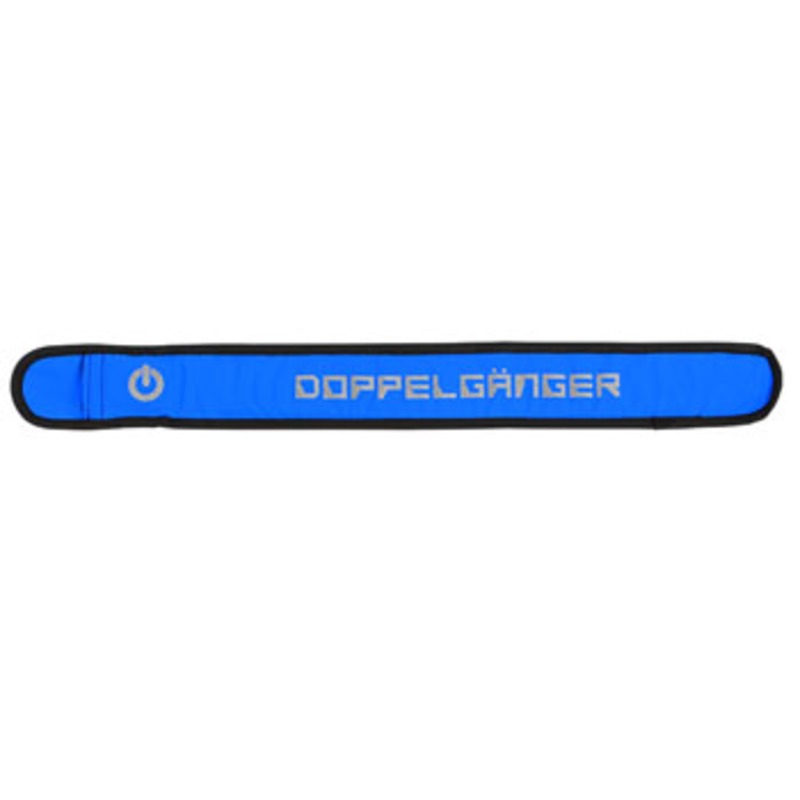 ドッペルギャンガー（DOPPELGANGER） クイックフィットＬＥＤアームバンド Ｌ ブルー DRF153L-BL