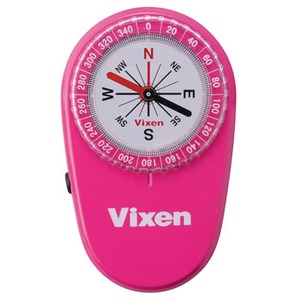 ビクセン(Vixen) ＬＥＤコンパス ライト付き 方位磁針 星空観察／オリエンテーション／ハイキング／登山 ピンク 43021