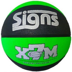 サインズ（Signs） ネオンカラー バスケットボール ７号 ＮＥＯＮ ＧＲＥＥＮ（ネオン グリーン）画像