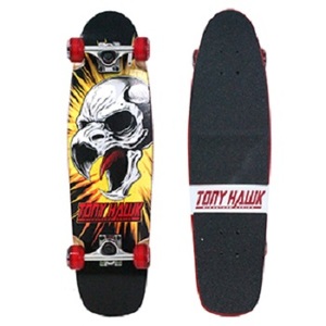 トニー・ホーク（TONY HAWK） Ｓｃｒｅａｍｉｎｇ Ｈａｗｋ スケートボード ブラック画像