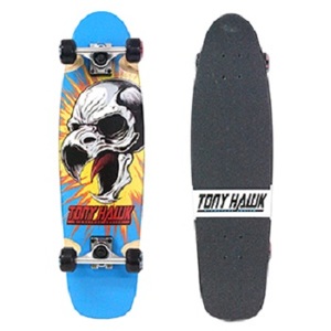 トニー・ホーク（TONY HAWK） Ｓｃｒｅａｍｉｎｇ Ｈａｗｋ スケートボード ブルー画像