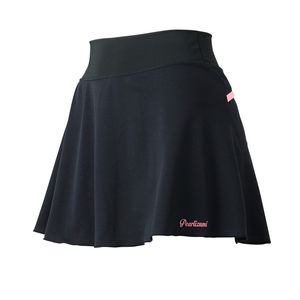 パールイズミ(PEARL iZUMi) ギャザースカート Ｍ-Ｌ ブラック W753-5-M-L