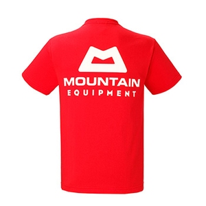 マウンテンイクイップメント(Mountain Equipment) ＭＥ ＬＯＧＯ ＴＥＥ Ｍｅｎ'ｓ Ｍ レッド 421797
