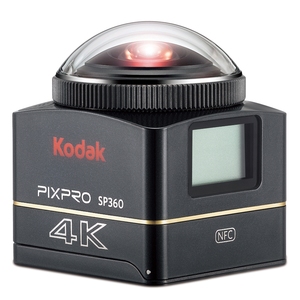 Kodak PIXPRO(コダック ピクスプロ) ３６０度４Ｋアクションカメラ ＶＲ撮影可能 ４Ｋ ＷｉＦｉ SP360 4K画像