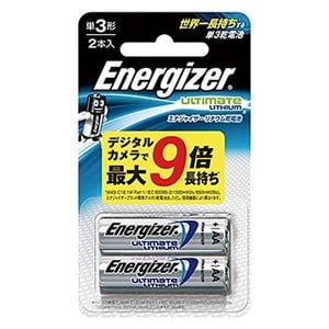 Energizer（エナジャイザー） リチウム乾電池 単３形 ２本入 LIT BAT AA 2PK