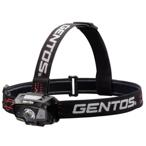 GENTOS(ジェントス) ヘッドライト ＣＢ-３００Ｄ 最大２３０ルーメン 単四電池式 ブラック
