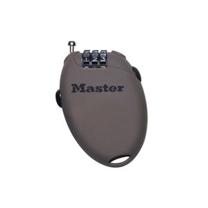 Master Lock(マスターロック) ダイヤル式リトラクトケーブルロック ＴＰＥ 4603JADTPE