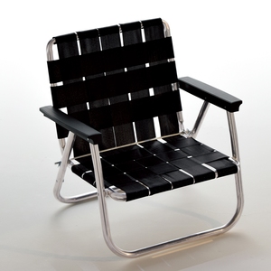 【送料無料】Lawn Chair(ローン チェアー) ローバックビーチチェア ３６ｃｍ Ｍｉｄｎｉｇｈｔ 62511