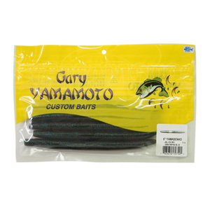 ゲーリーヤマモト(Gary YAMAMOTO) ヤマセンコー ６インチ ３６３ グリーンパンプキンxブラック J9L-05-363