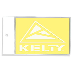 KELTY(ケルティ) ＷＨＩＴＥ ＬＯＧＯ ＳＴＩＣＫＥＲ フリー 2018102