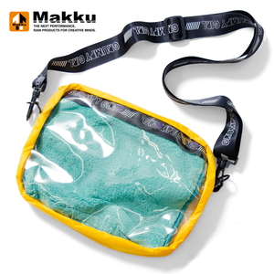 マック(Makku) 【２１春夏】吸水タオル付き ミニショルダーバッグ キャンディイエロー GG-002