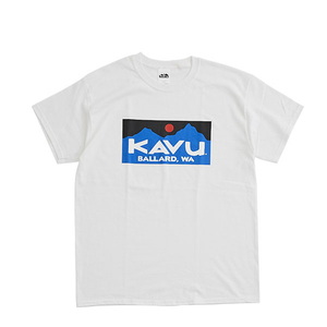 KAVU(カブー) 【２１春夏】Ｂａｌｌａｒｄ Ｔｅｅ Ｍｅｎ'ｓ（バラードＴシャツ メンズ） Ｍ ホワイト 19821426010005