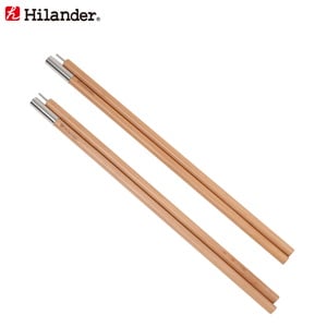 Hilander(ハイランダー) ウッドタープポール１８０ ２本セット HCA0208