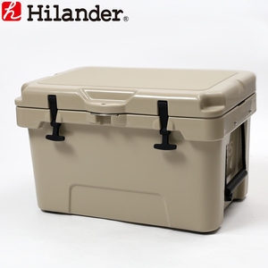 【送料無料】Hilander(ハイランダー) ハードクーラーボックス ３５Ｌ タン HCA0227