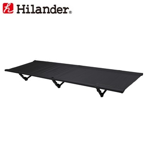 【送料無料】Hilander(ハイランダー) 軽量アルミローコット ブラック HCA0244