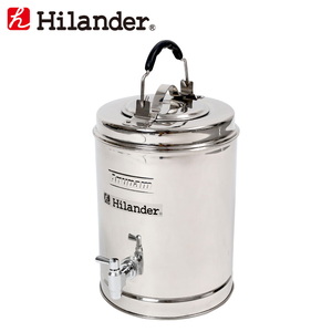 【送料無料】Hilander(ハイランダー) ステンレスウォータージャグ ５Ｌ HCA001A