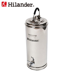 【送料無料】Hilander(ハイランダー) ステンレスウォータージャグ ５Ｌロング HCA008A