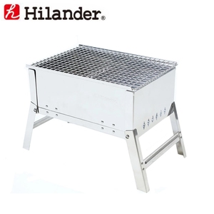 ＜ナチュラム＞ Hilander(ハイランダー) コンパクトステンレスグリル HCA0156